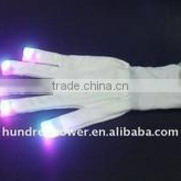 Led work gloves &Flashing magic finger gloves