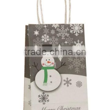 Hot sale kids christmas paper gift bags