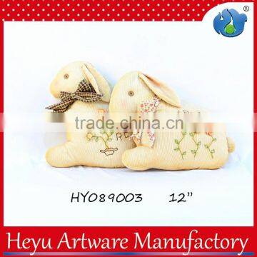 Cute Stuffed Animal Plush Bunny for Easter Decoration
