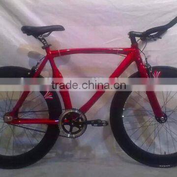 700C aluminum alloy muscle frame single speed track bike