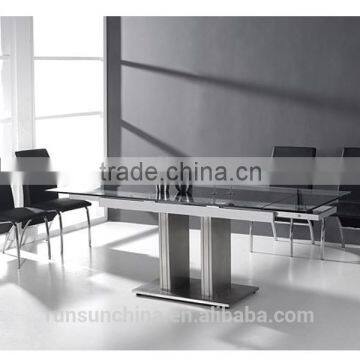 temper glass dining room tables(ST-033)