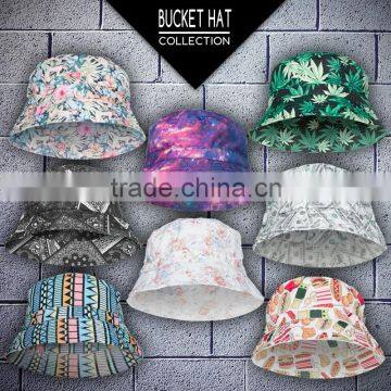 Top Selling China Supplier High Quality Sublimation Full Print Custom 3D Bucket Hat