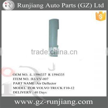 L 1594337 R 1594335 truck plastic air deflector used for Volvo F10-12 FL10 truck body parts