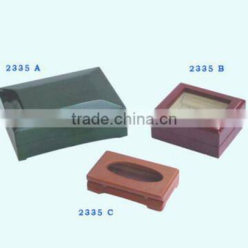 Eco friendly natural wood unfinished wooden box with lid