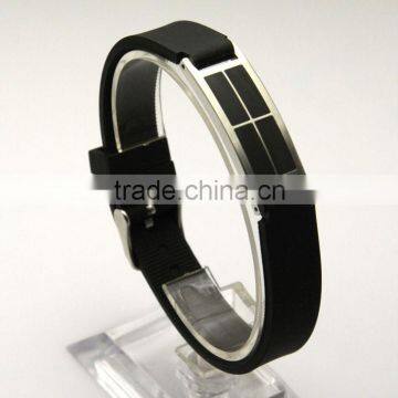 newest design of watch bracelet silicon ion power bands