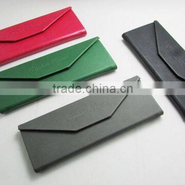 Hot sale PU folding sunglasses Case