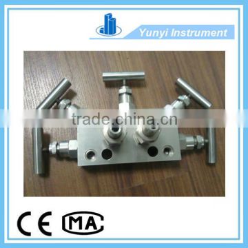 3 way manifold for pressure transmitter