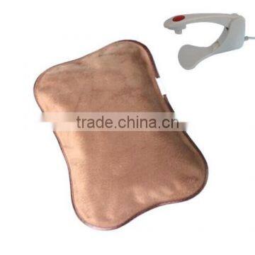 safe rechargeable electric hot water bottle thermal bag with anti-explosion charger