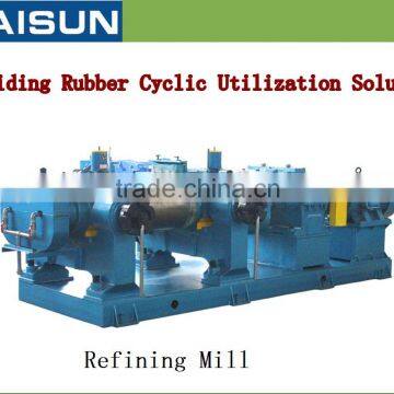 For waste tyre recycling-Refining Mill