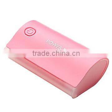 5200mAh Coloful Portable external charger with money detect function and pressing button