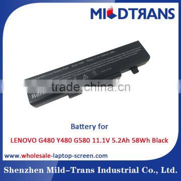 11.1V 5.2Ah 58Wh Black Laptop Battery for LENOVO G480 Y480 G580