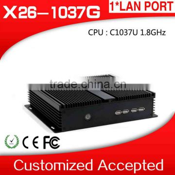 XCY HOT ON SALE C1037u Celeron Embedded COMPUTER WITH 2 MINI PCIE MINI COMPUTER 2G RAM 16G SSD LOWE COST COMPUTER