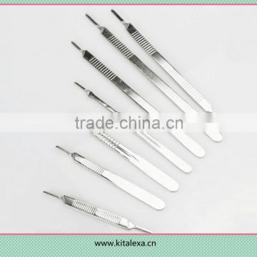 The supply of medical surgical knife blade lengthened 3 stainless steel mobile phone filmtools No. 4, No. 7 # double