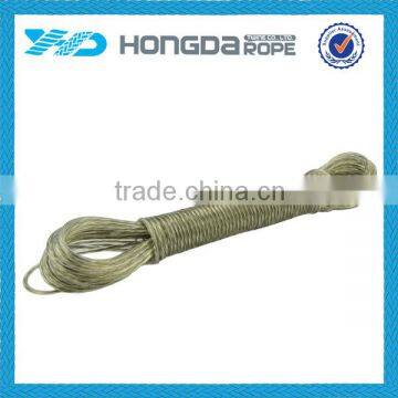 Nylon braided hanging clothes lines