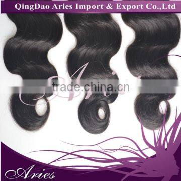 6a Brazilian Lace Closure Bleached Knots Body Wave Free&middle&3 Lace Top Closure Natural Black Color Lace Closure photo-3