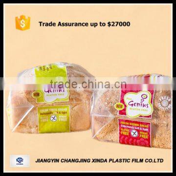 plastic bread packing bag/plastic mini bread bag clips