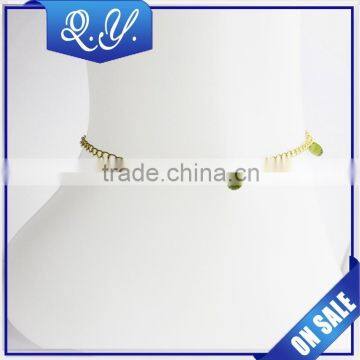 Fashion Foot Chain Zircon Pendant Chain Jewelry Bridal Anklet Bracelet