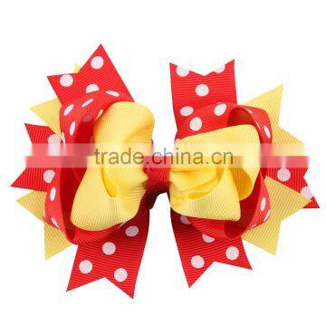 Deshine Wholesale Ribbon Bow Christmas Hairpin ZX1026 photo-4