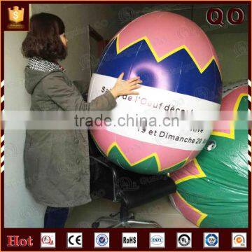 Best quality inflatable colorful egg customized giant outdoor easter decoration