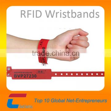 uhf rfid wristband paper , passive rfid wristband , rfid nfc wristband