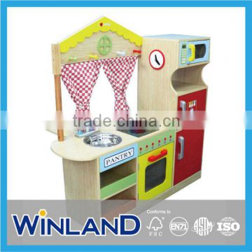 Pretend Play Traditional Wooden Kitchen Toy