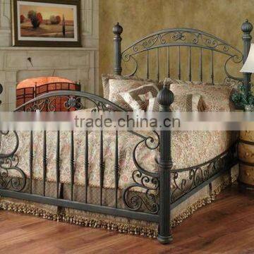 top-selling royal wrought iron double bed frame