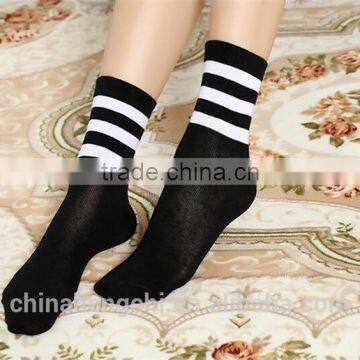 Stripe Socks Teen Young Girls Cute Sock,wholesale School Girl Cheap Designer Socks photo-4