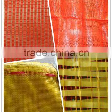 PE plastic type and accept custom order round mesh bag