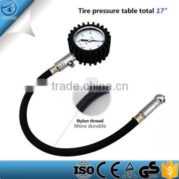 Pro Car Tire Pressure Gauge Best for Auto, Motorcycle and Bicycle - 60 PSI tire gauge