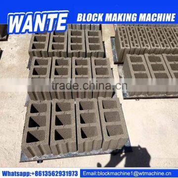 QT40-3 Small Manual Cement Blocks Making Machine in Srilanka photo-2