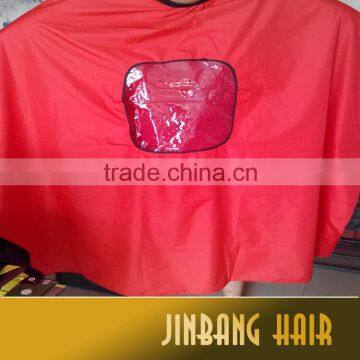 2016 Wholesale Baber Stylist Cap Gown Hair Cutting Salon Apron With Window photo-4