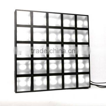 stage effect lights led cool white strobe 25pcs x5w matrix light individually control