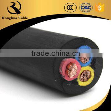 Multi-core General Rubber Sheath Flexible Cable IEC 60245/soft rubber cable