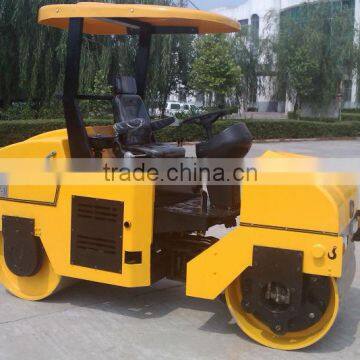 4TON Double drum small road roller with changchai diesel engine double/single drums with CE