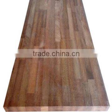 Merbau Hard Wood Butt / Finger Joint Laminated board / panel / worktop / Counter top / table top