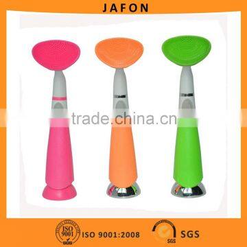 Silicone Cleansing System, Silicone Electric Facial Cleansing Brush                        
                                                Quality Choice