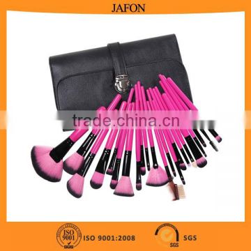 New Product Best Quality Wood Handle Aluminiun Tube 22pcs Makeup Brush Set Wholesale