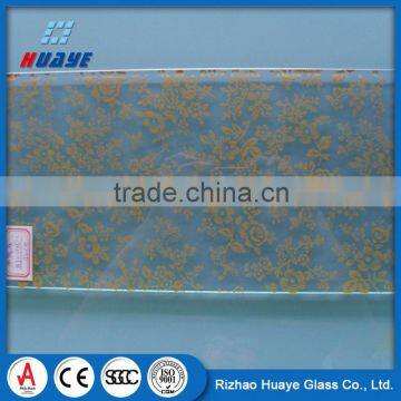 Oem China Manufacturer Factory price colored laminated ceramic frit glass