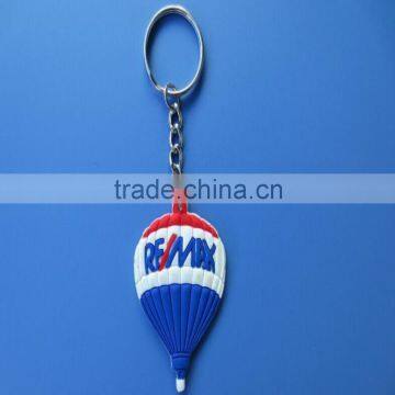 Wholesale cheap pvc custom rubber keychain