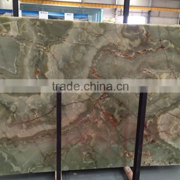 Pakistan Green Onyx Slab Vanity Top