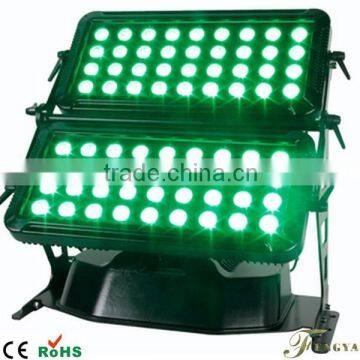 72x10w Rgbw 4 in 1 outdoor led wall washer