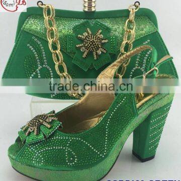 CSB5120 Beautiful design good quality ladies shoes matching bags wholesale