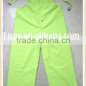 heavy pvc bib pant