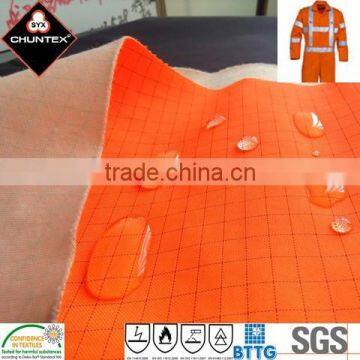 Polyurethane Coated FR Fire Proof Anti Static Laminating Fabric With Modacrylic Tricot photo-2
