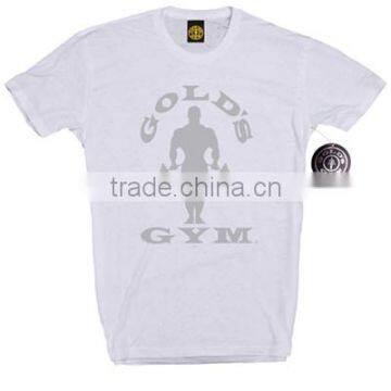 Gold Gym Subtle Toned Burnout Crew Neck Shirts