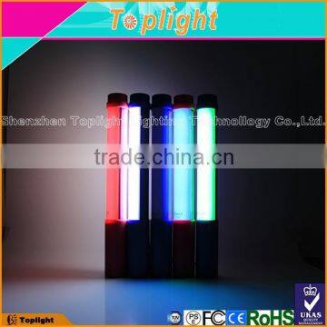Double Side Shine 5w RGB Led Flashlight With Usb Charger photo-3
