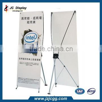 2015 newest black Korea high quality style X stand banner