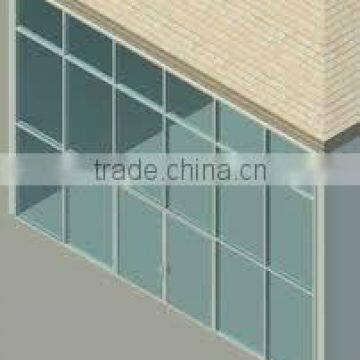 balcony glass curtain
