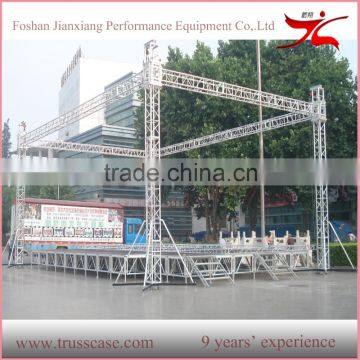 Aluminum fashion show stage equipment runway truss