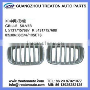 FOR BMW X6 SERIES 09 51317157687/51317157688 GRILLE SIVER